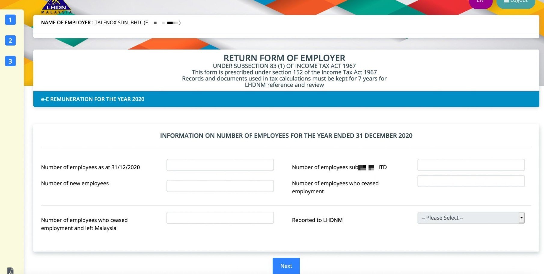 step 6 ea form